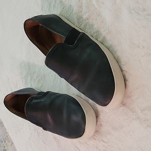 Frye slip on loafers